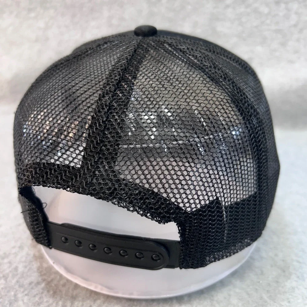Muc-Off Original Logo Mens Black Trucker Hat Mesh Snapback OSFM